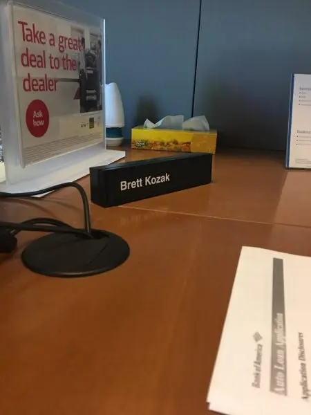 Bank Of America Bank Of America