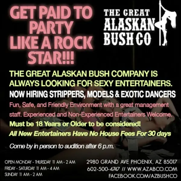 The Great Alaskan Bush Co Gentleman's Club The Great Alaskan Bush Co Gentleman's Club