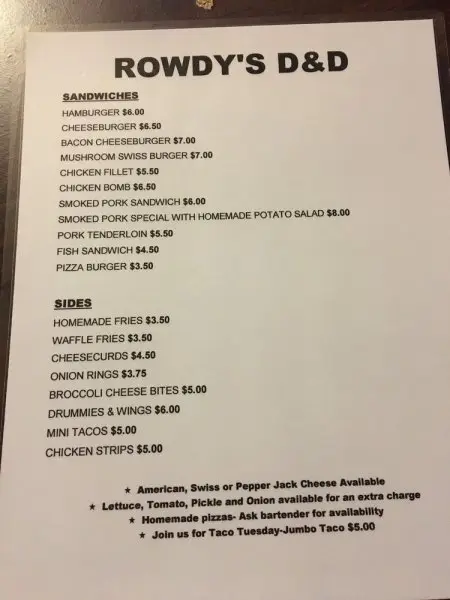 Rowdy's Bar & Grill Rowdy's Bar & Grill