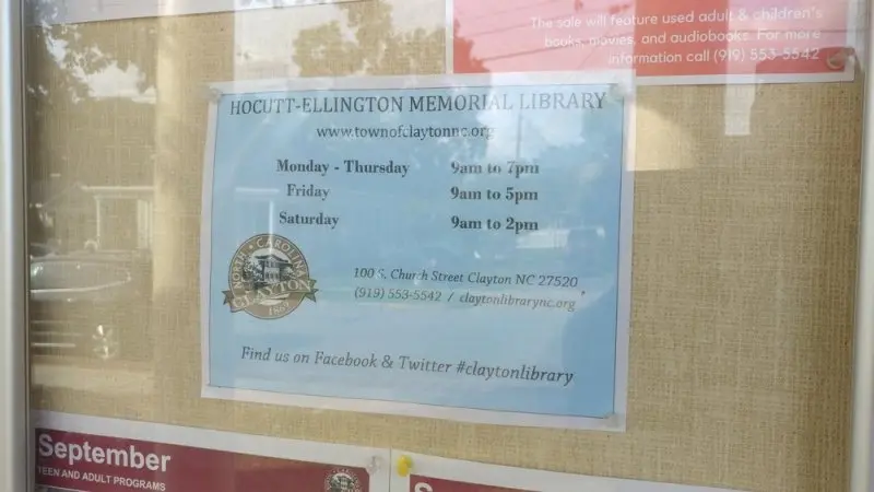Hocutt-Ellington Memorial Library Hocutt-Ellington Memorial Library