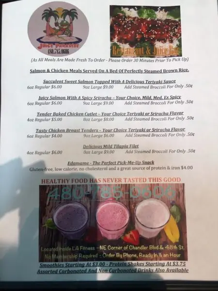 Juice Paradise Juice Paradise