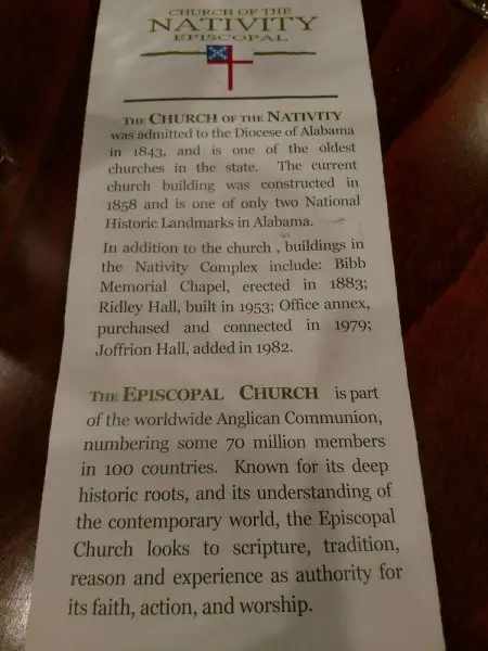 Church Of The Nativity Episcopal Church Of The Nativity Episcopal