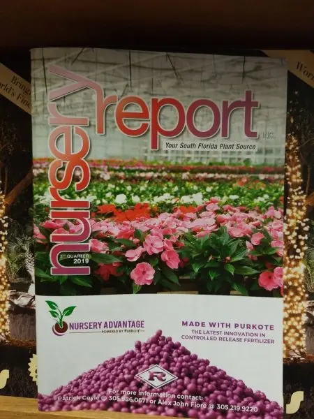 Nursery Report Nursery Report