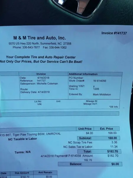 M And M Tire And Auto M And M Tire And Auto