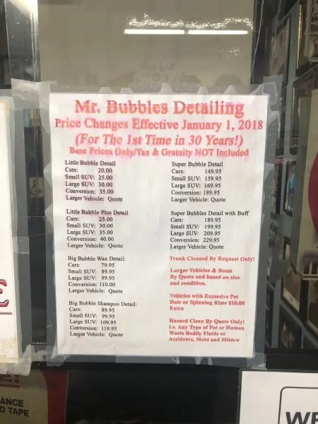 Mr. Bubbles Detailing Mr. Bubbles Detailing