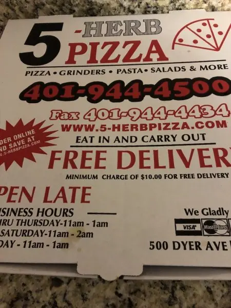 5-Herb Pizza 5-Herb Pizza