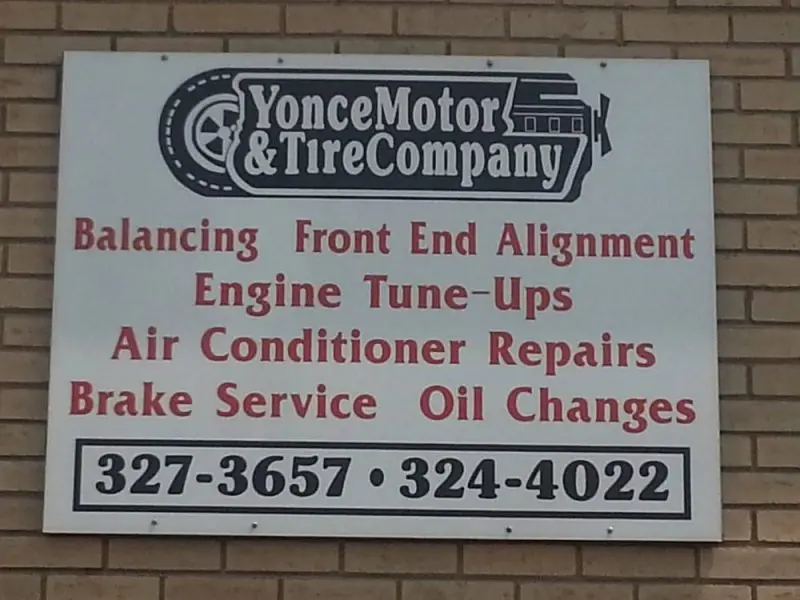 Yonce Motor & Tire Co Yonce Motor & Tire Co