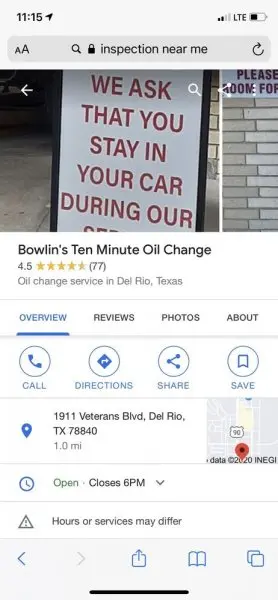 Bowlin's Ten Minute Oil Change Bowlin's Ten Minute Oil Change