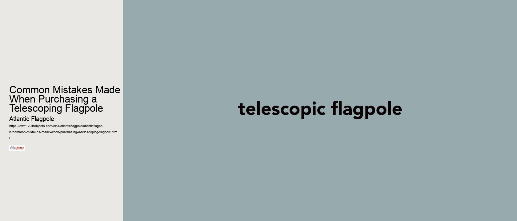 Common Mistakes Made When Purchasing a Telescoping Flagpole