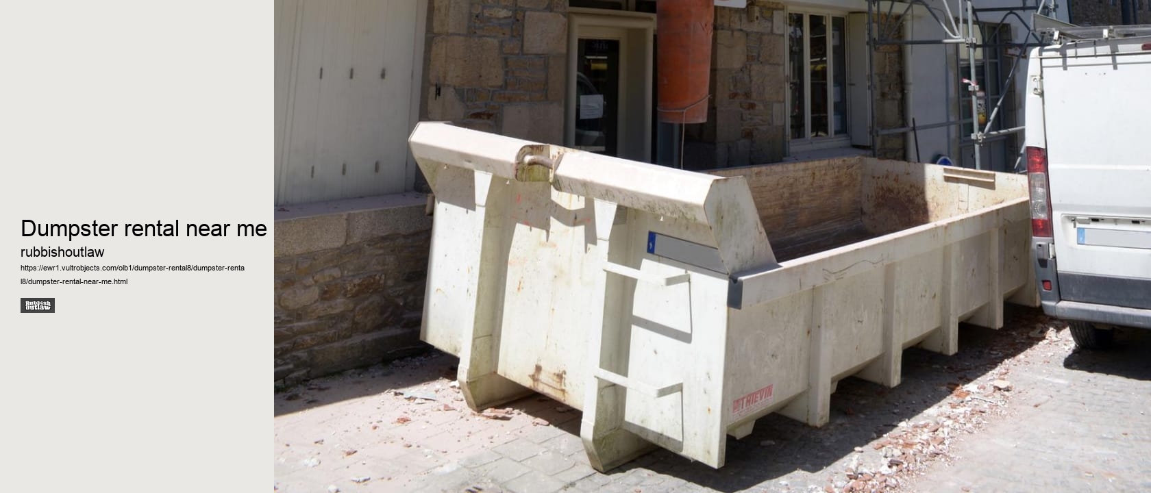 dumpster rental near me