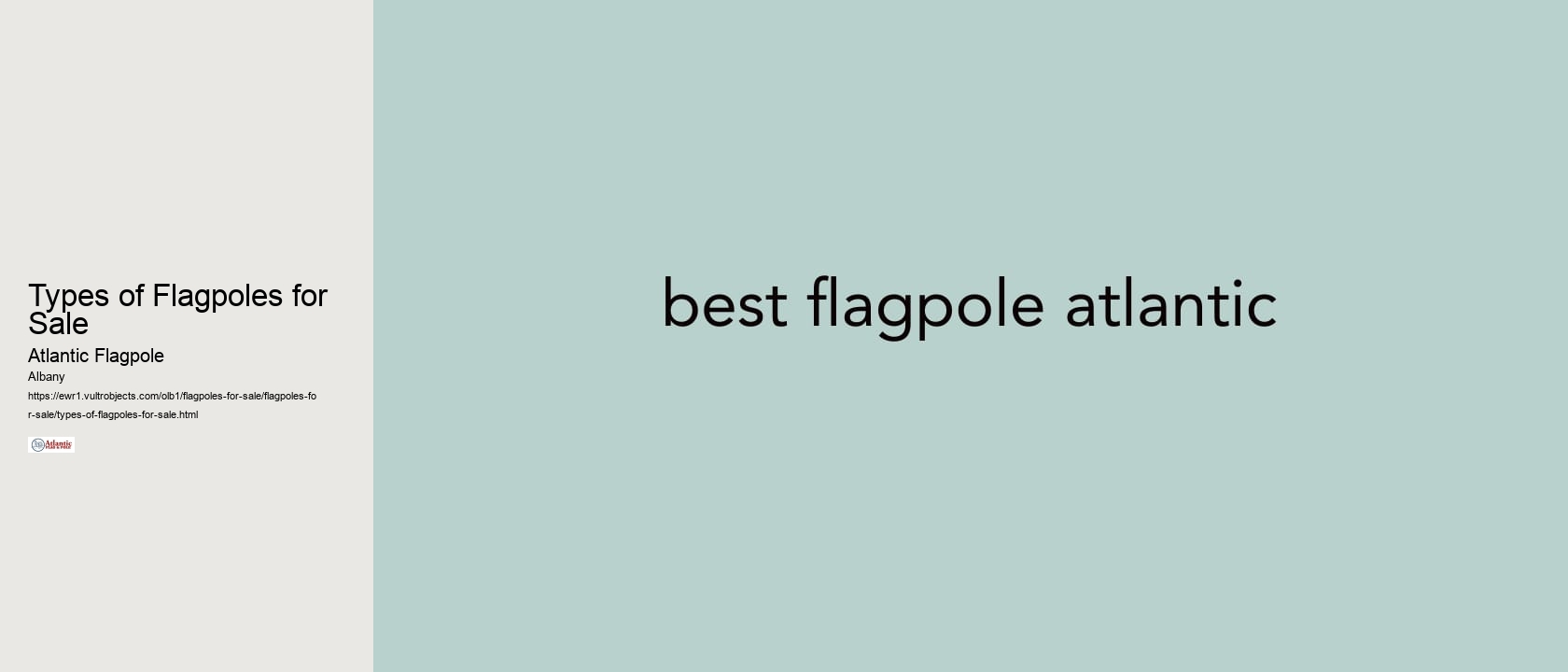 Types of Flagpoles for Sale