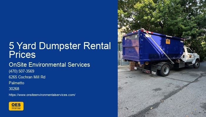 Dumpster Cost