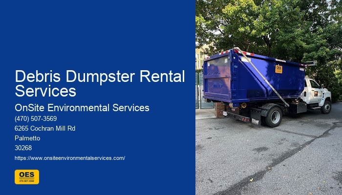 Common Environmental Dumpster Rental