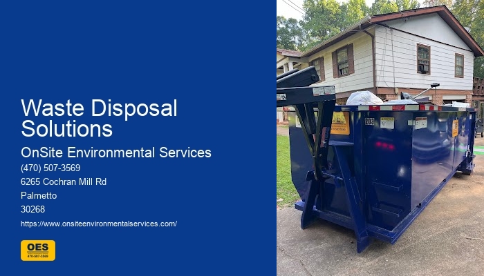 Onsite Dumpster Service