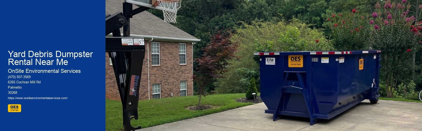 Yard Debris Dumpster Rental Near Me