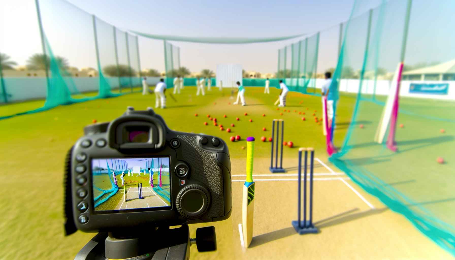 Facilities, Devices, and Mentoring at Dubai’s Open Cricket Nets