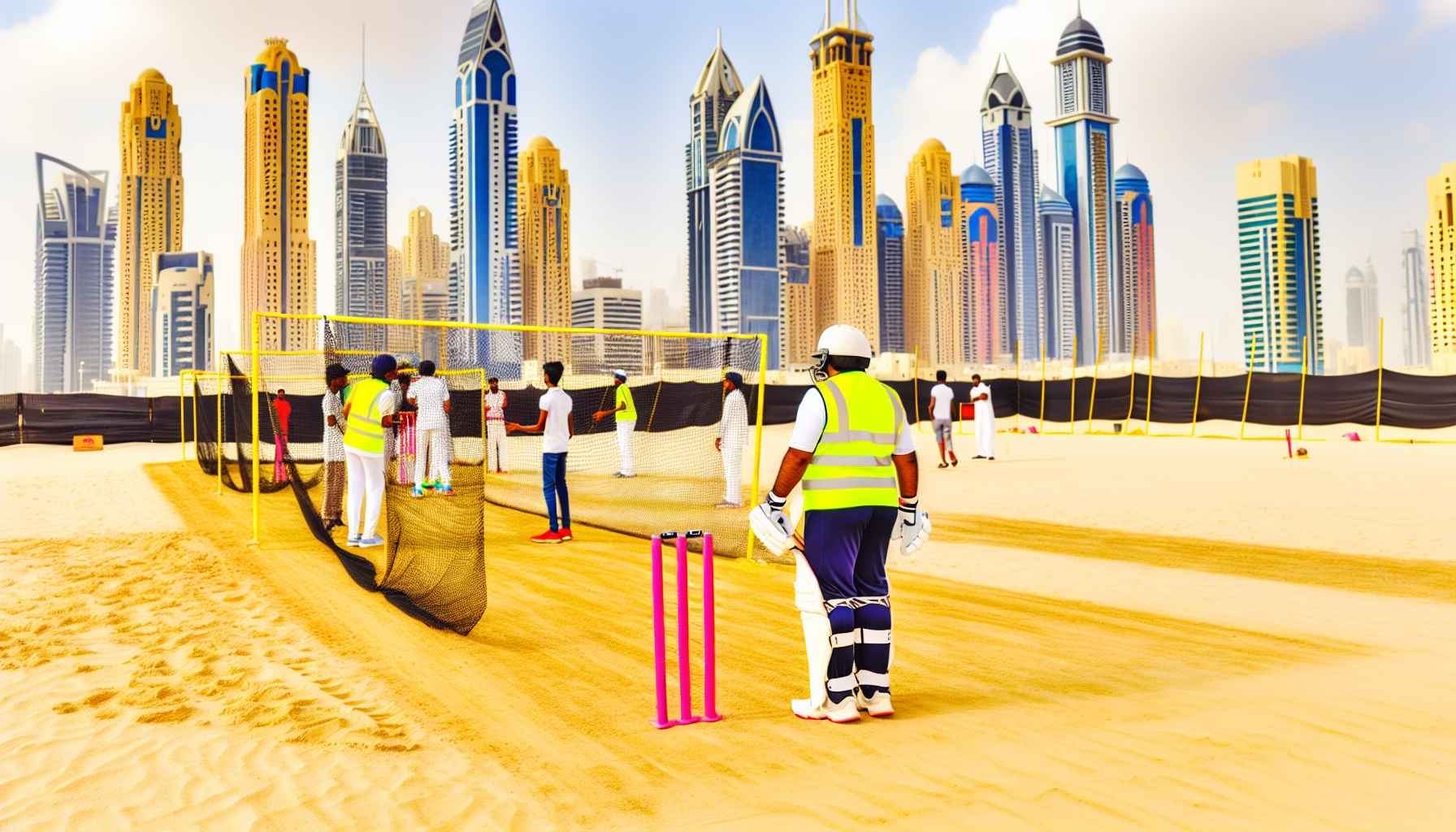 Facilities, Equipment, and Mentoring at Dubai’s Open Cricket Nets