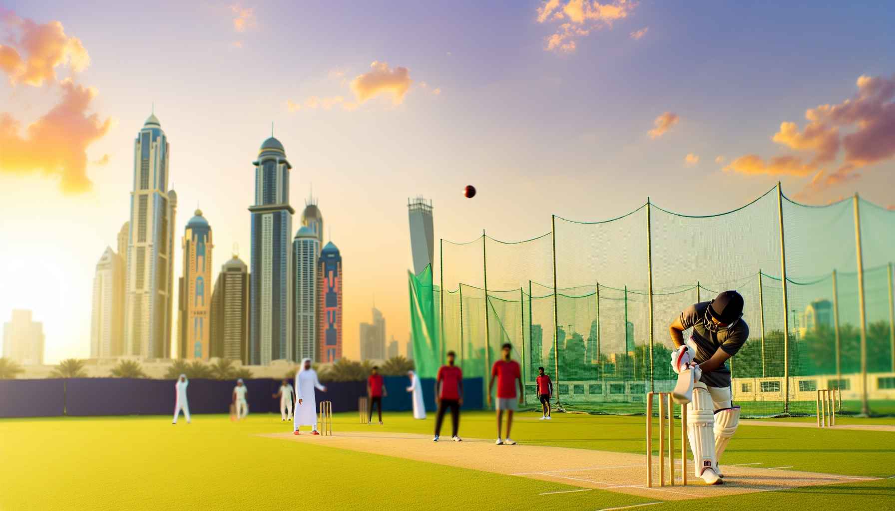 Facilities, Instruments, and Training at Dubai’s Open Cricket Nets