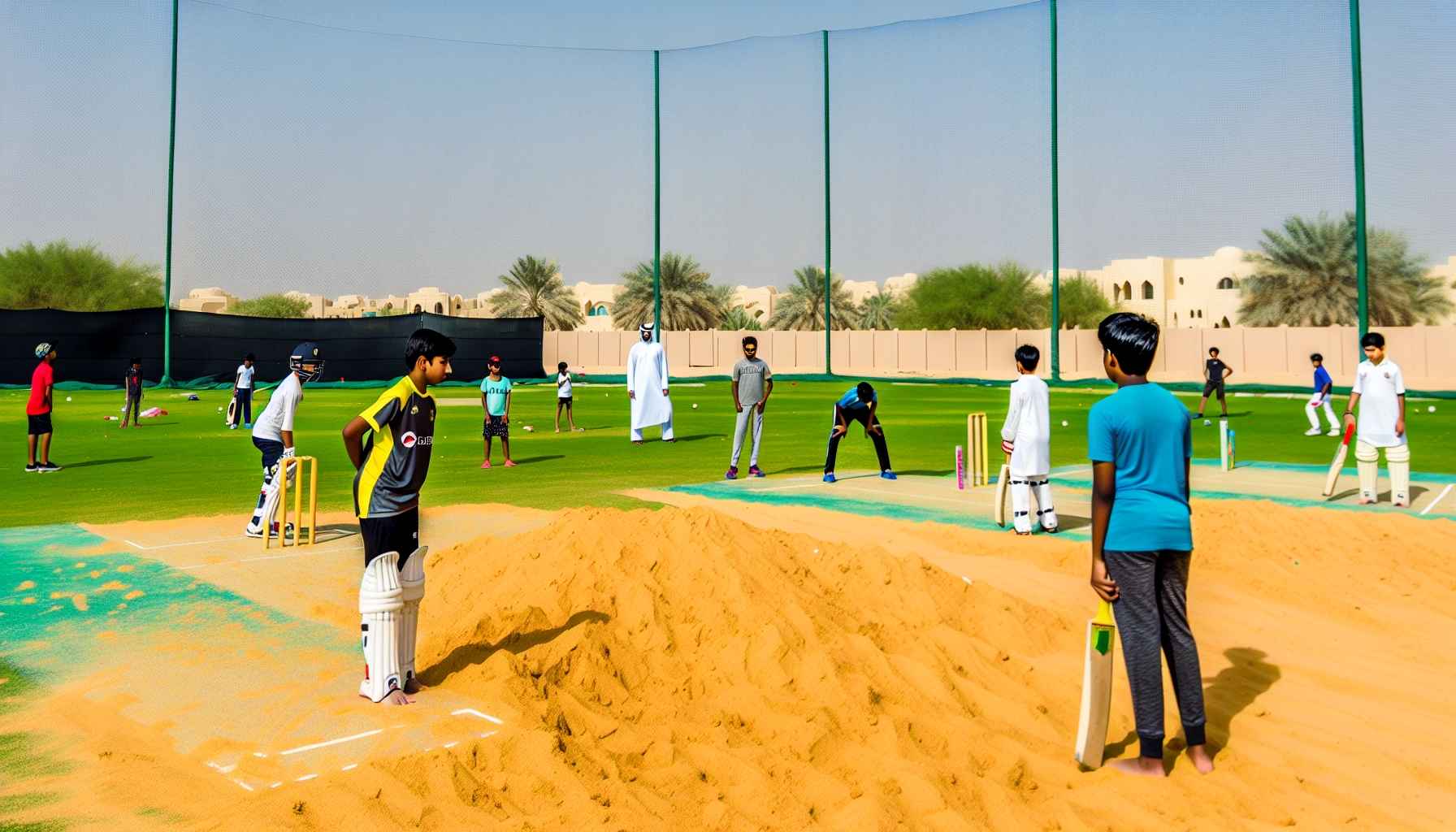 Finest Time Ports and Set up for Open Cricket Nets in Dubai