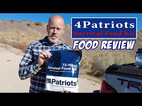 patriot 3 month food supply