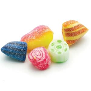 sour pick and mix sweets