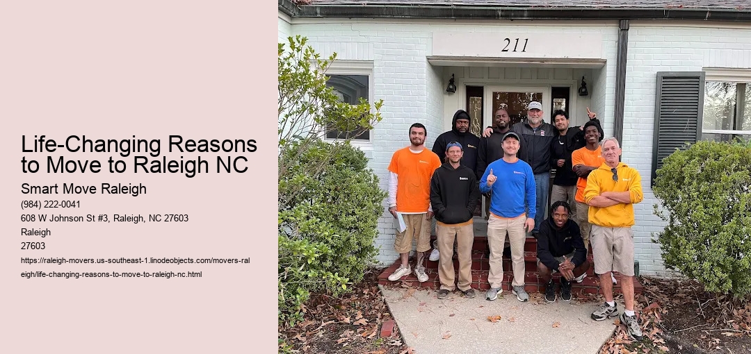 Life-Changing Reasons to Move to Raleigh NC