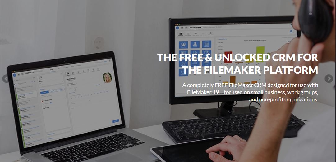FileMaker CRM template free