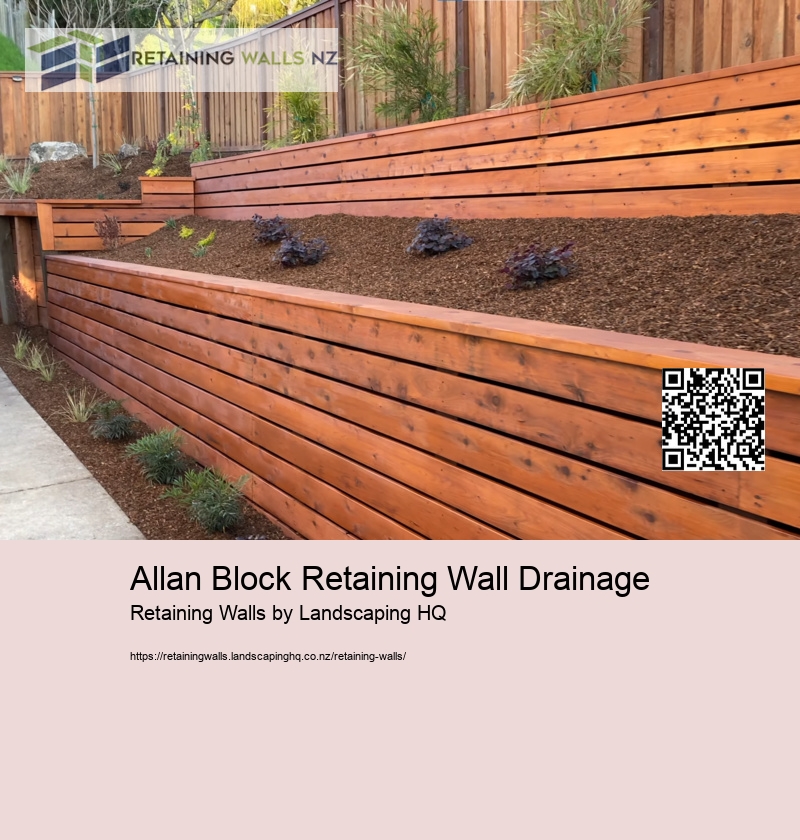 Allan Block Retaining Wall Drainage