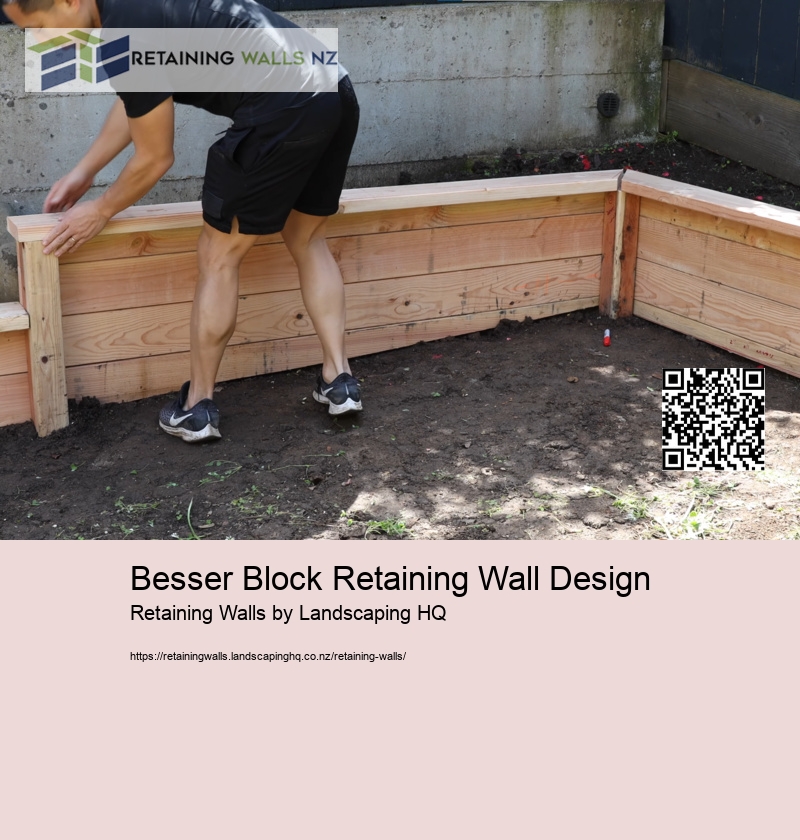 Besser Block Retaining Wall Design