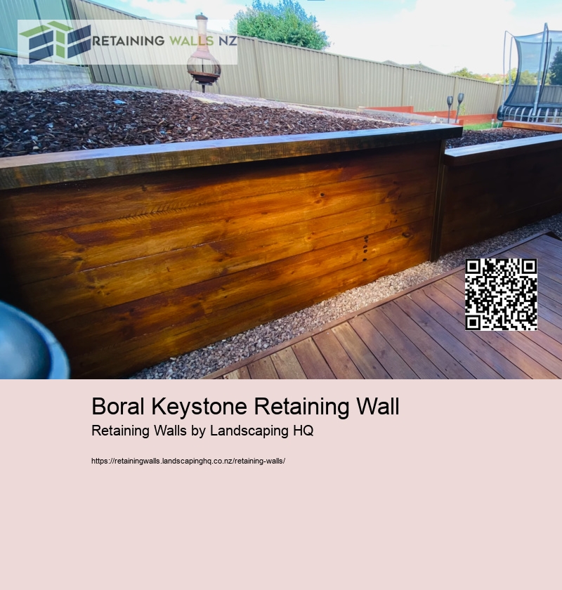 Boral Keystone Retaining Wall