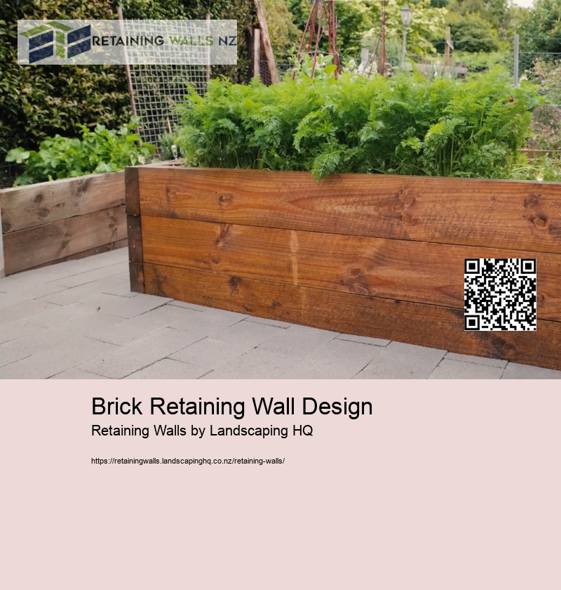 Brick Retaining Wall Design