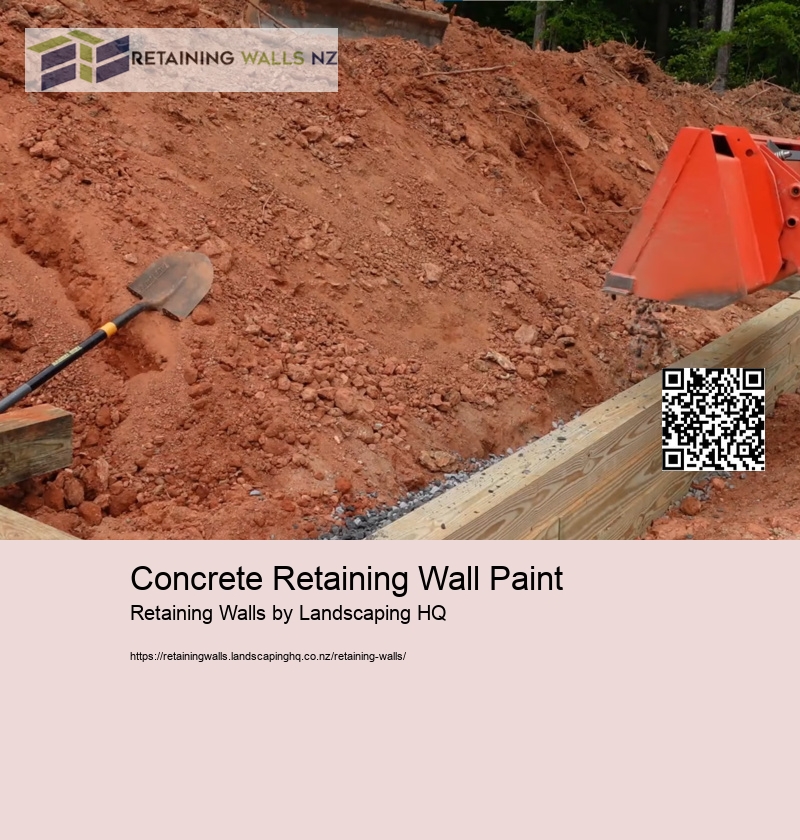 Concrete Retaining Wall Paint