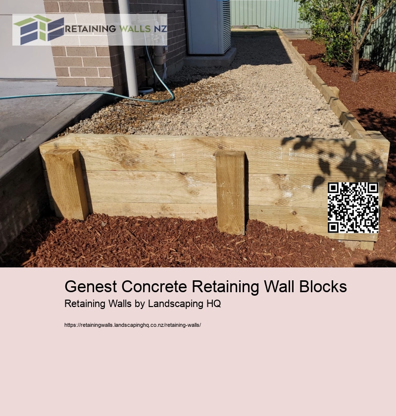 Genest Concrete Retaining Wall Blocks