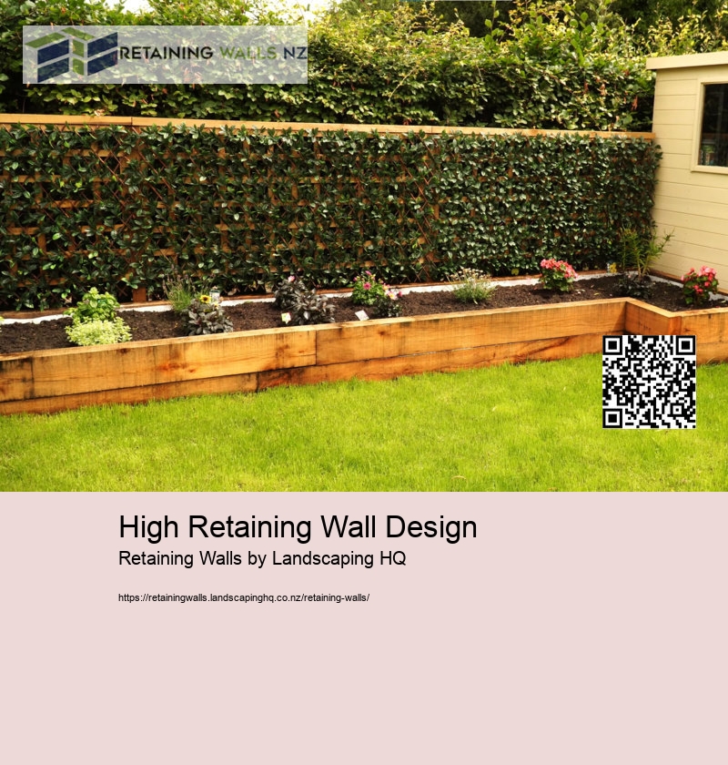 High Retaining Wall Design