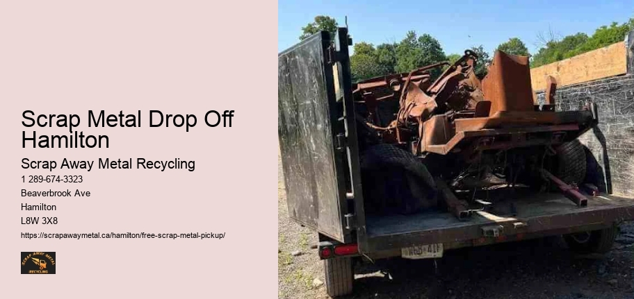 Scrap Metal Drop Off Hamilton