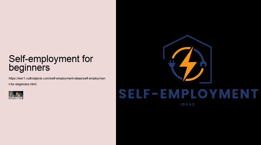 self-employment for beginners