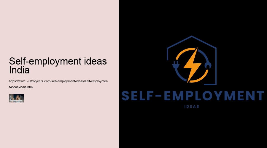 self-employment ideas India
