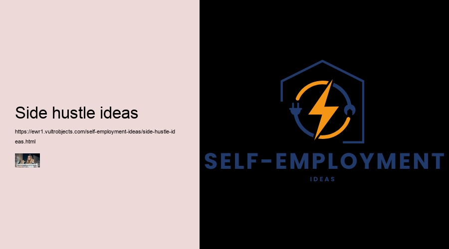 side hustle ideas