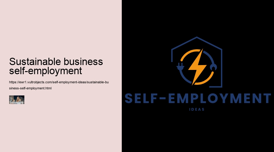 sustainable business self-employment