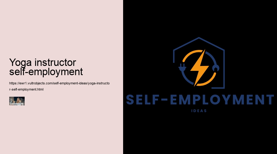 yoga instructor self-employment