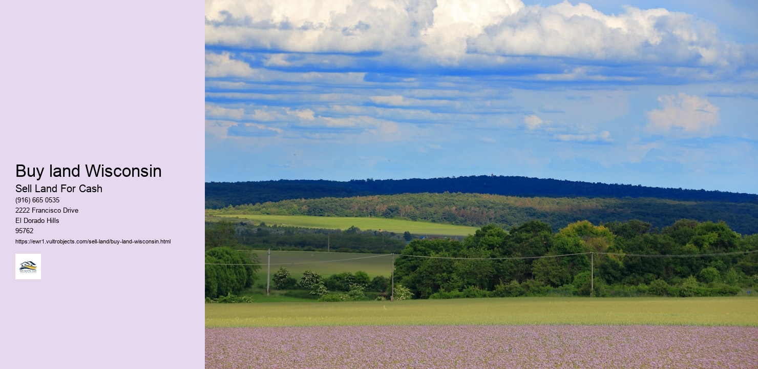 Buy land Wisconsin