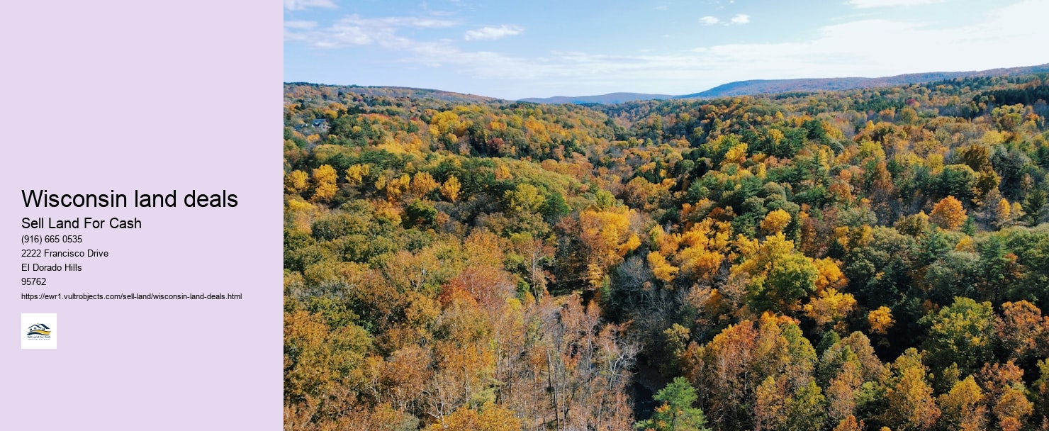 Wisconsin land deals