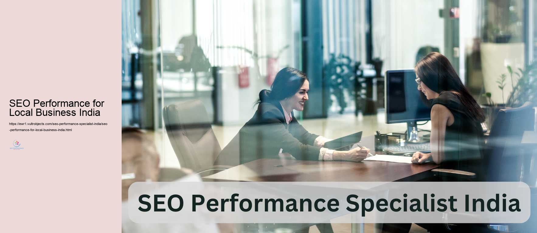 SEO Performance for Local Business India