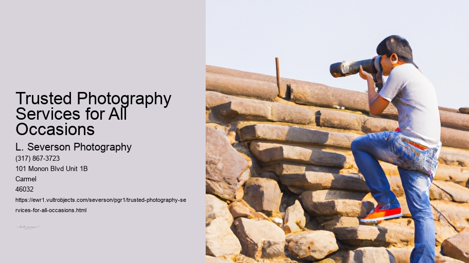 Trusted Photography Services for All Occasions