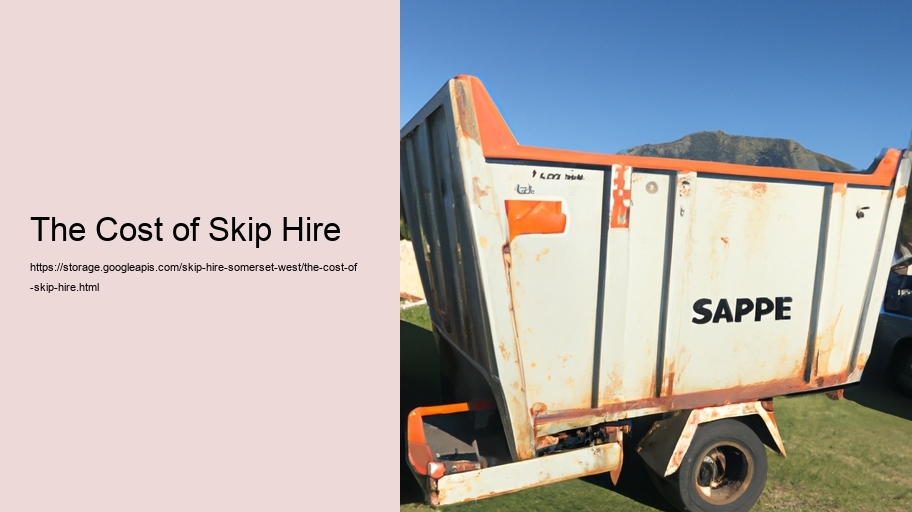 The Cost of Skip Hire 