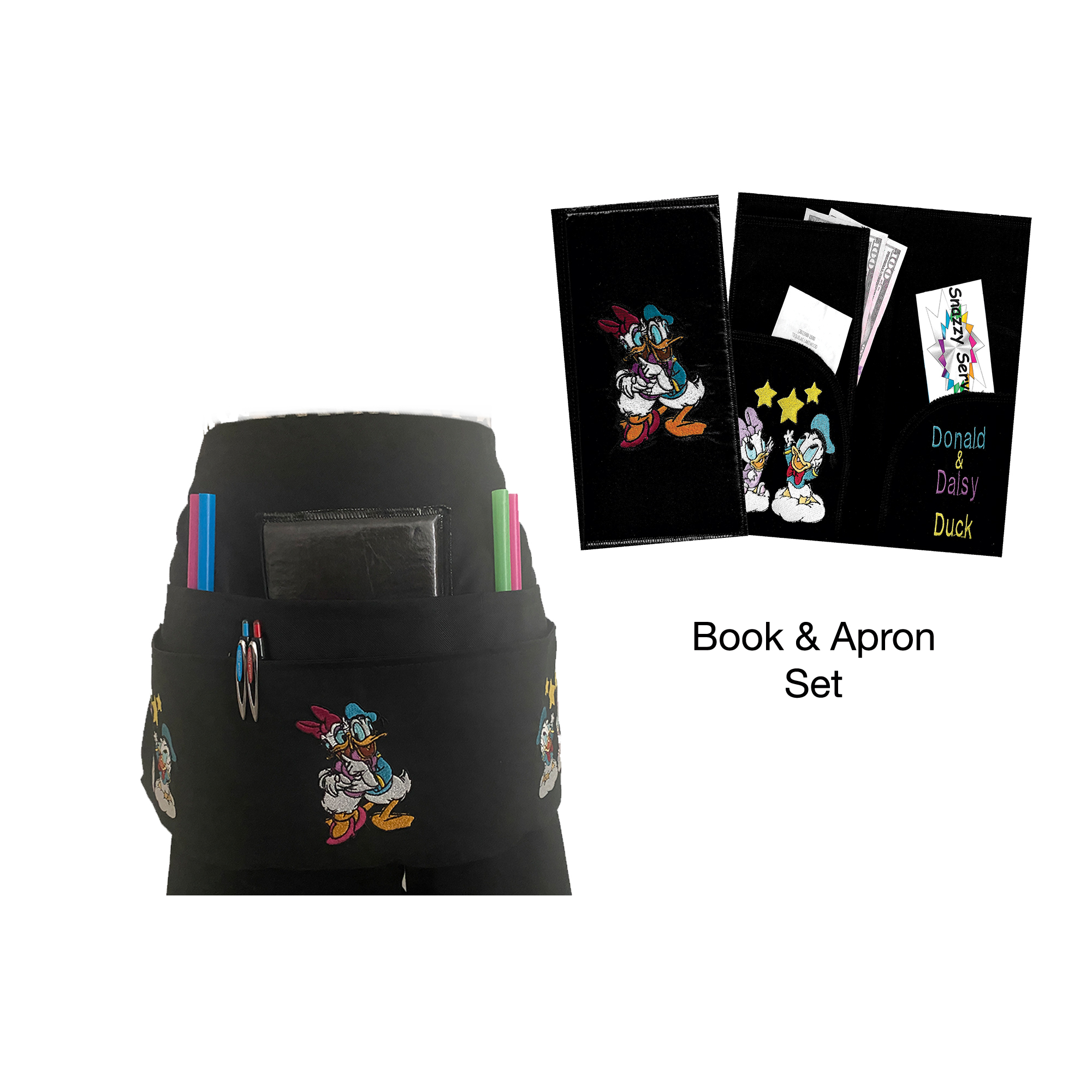 Disney Donald & Daisy Duck Book & Apron Set