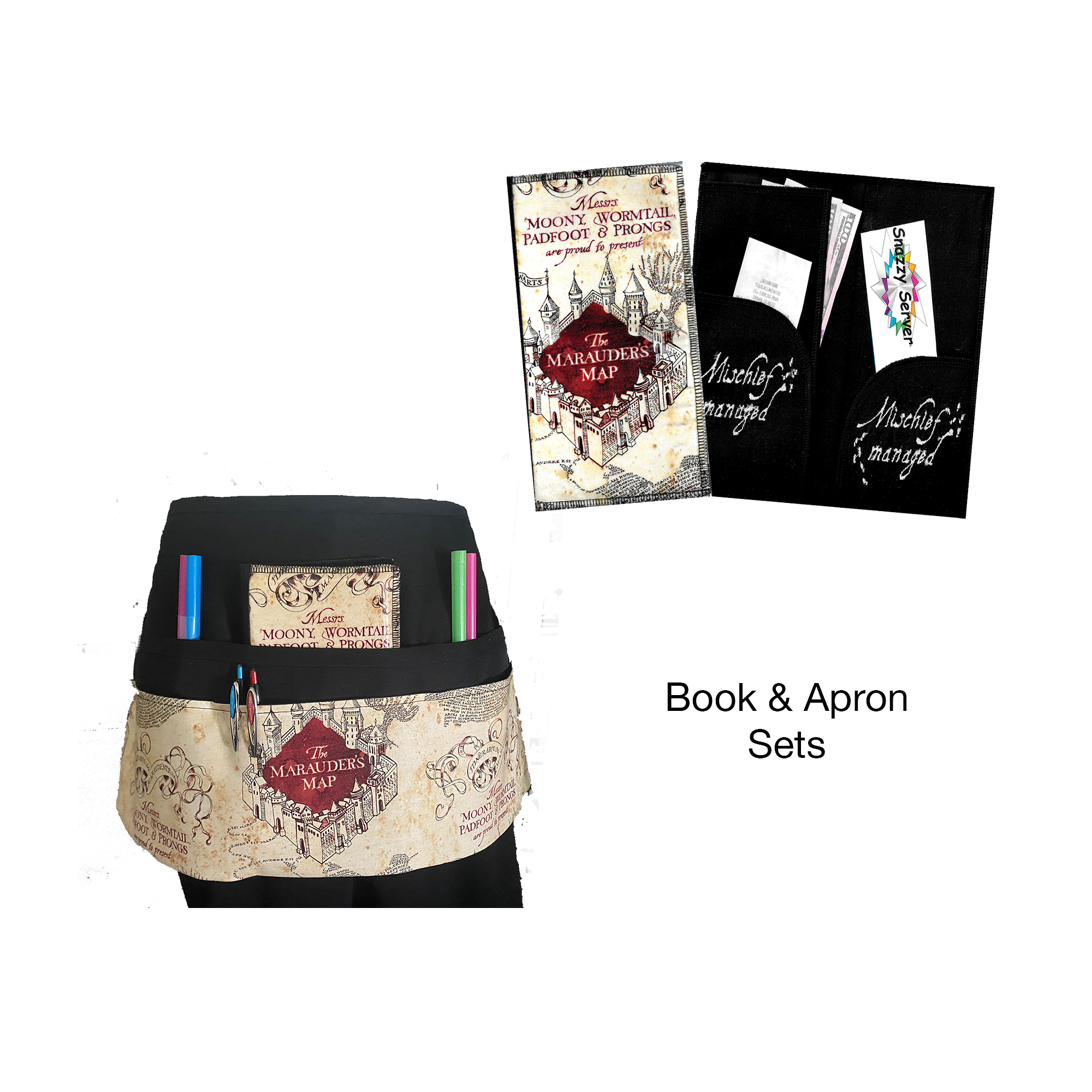 Harry Potter Mischief Book & Apron Set