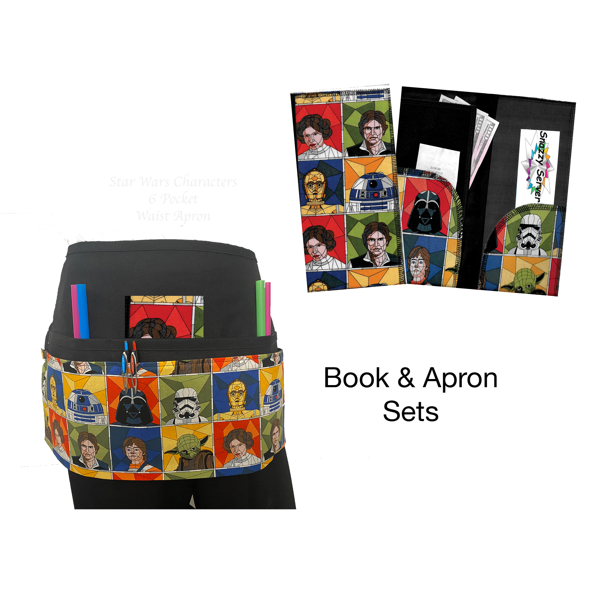 Star Wars People  Book & Apron Set