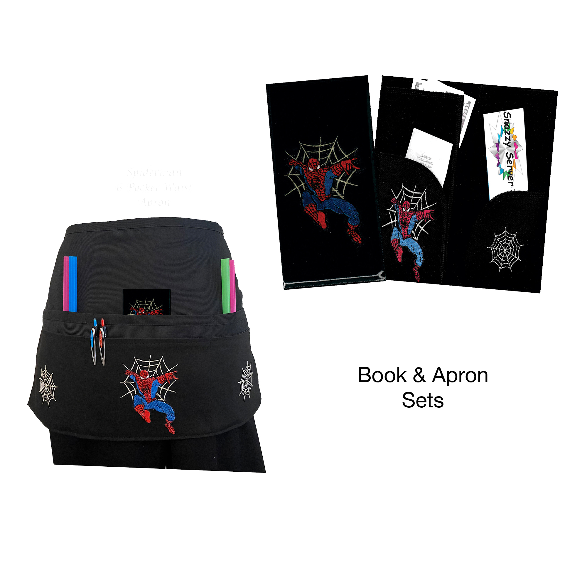 Spiderman Book & Apron Set