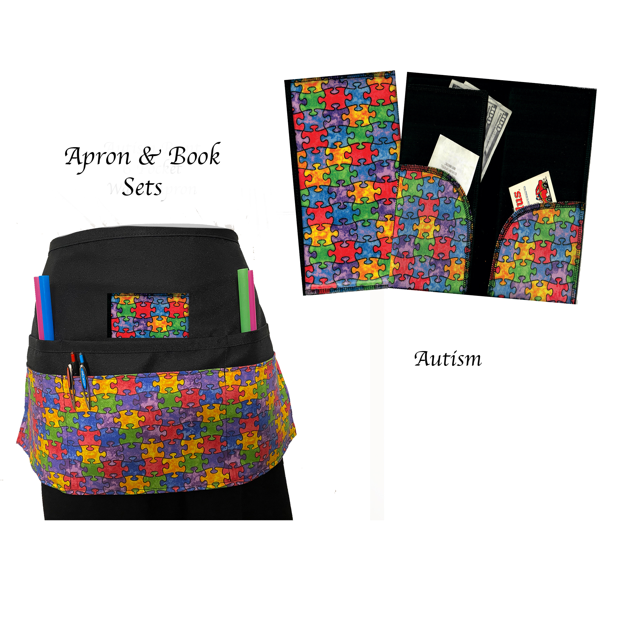 Autism Book & Apron Set